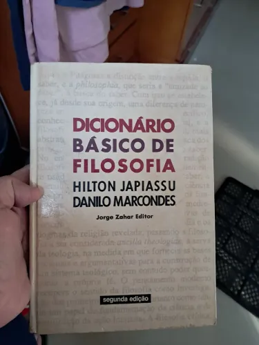 Dicionário básico de Filosofia- Japiassu e Marcondes