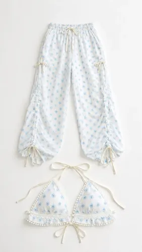 conjunto Pimpnella Born To Charm floral - tam M