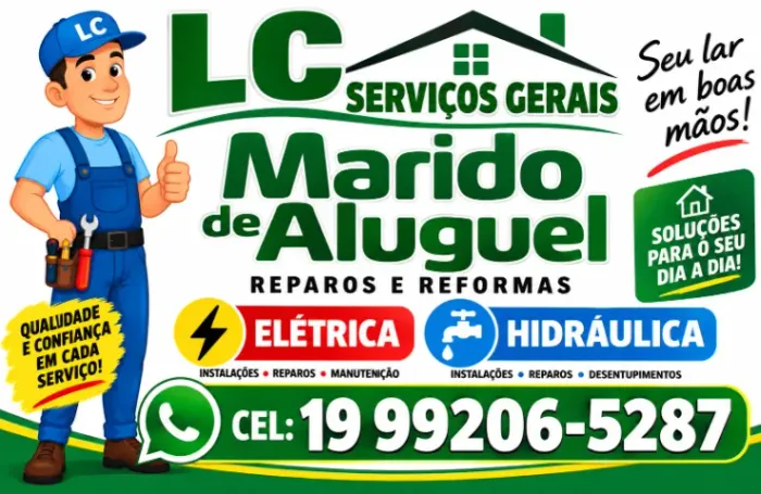 LC SERVIÇOS GERAIS (marido de aluguel )Mogi Guaçu