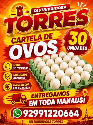 Ovos . Entrega de ovos em Manaus 