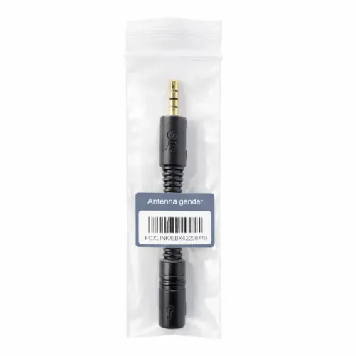 Adaptador P2 3.5mm TRRS Macho para Fêmea Extensor Áudio Fone Microfone Headset pode retira
