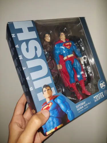 Superman Mafex Batman hush original medicom toys 1/12