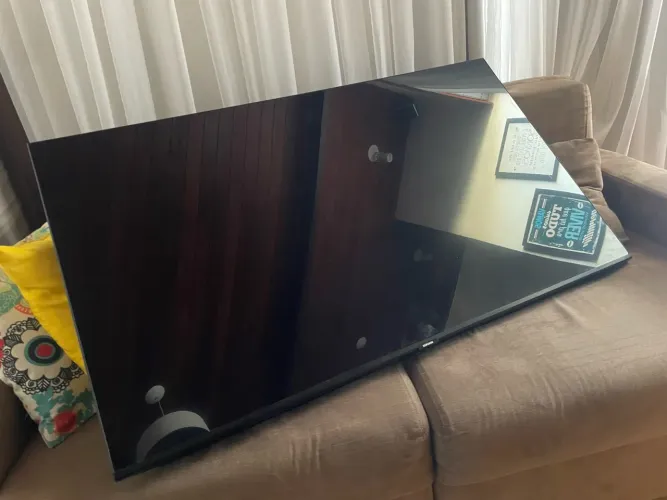 TV Samsung un50tu8000g 50 polegadas sem imagem para retirada de peças