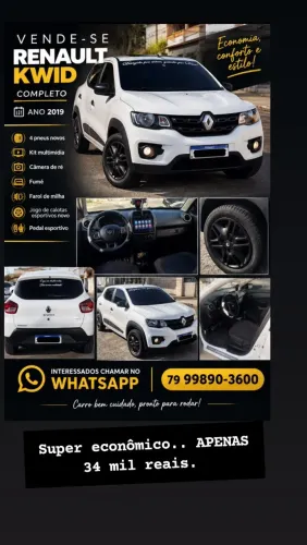 Renault Kwid Zen 1.0 Flex 12V 5P Mec. 2019