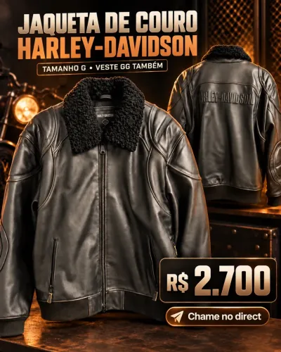 Jaqueta Harley Davidson G. Veste GG