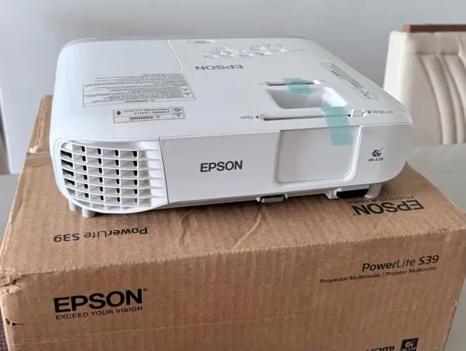 Projetor Epson S39 Powerlite 3300lumens