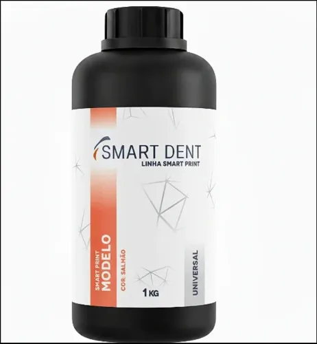RESINA 3D - Smart Print - Modelo Universal - Cor Salmão NOVO 