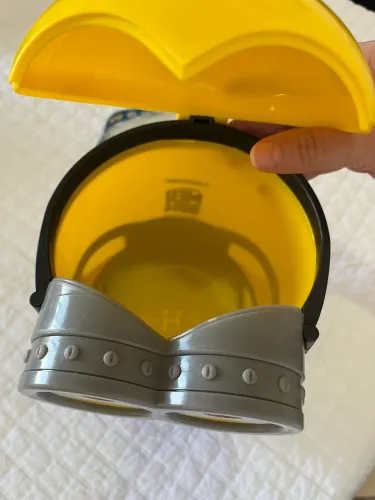 Balde de pipoca minions 