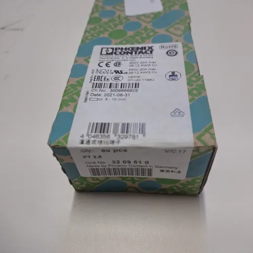 Borne Phoenix PT 2.5 Original Caixa 50 Un Atacado - Conector