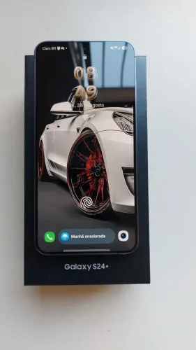 Samsung S24 plus 256gb estado de novo c/ garantia