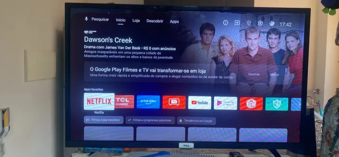 Tv TCL Google tv, 32 polegadas
