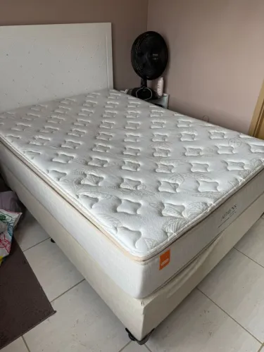 Cama Box casal molas ensacadas 