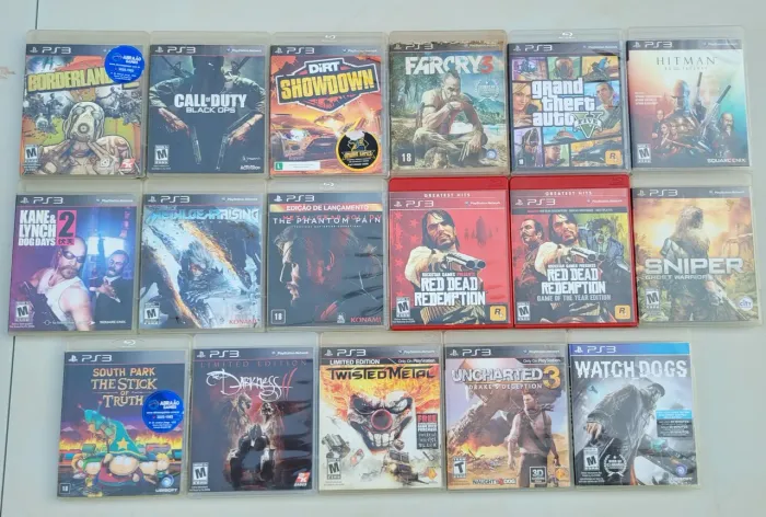 Jogos de PS3 originais