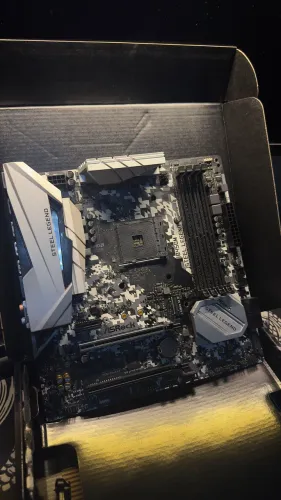 Vendo Placa Mãe B450m Steel Legend