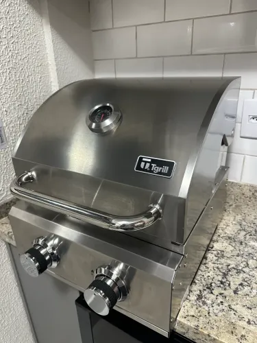 Churrasqueira Tgrill Inox 2 Queimadores - Usada 1 Vez
