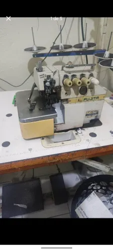 Overloque ponto cadeia FUJITA