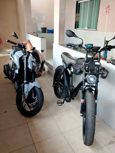 Bike elétrica duas baterias 
