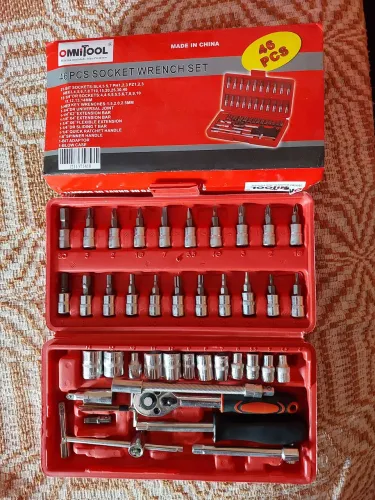 46 pcs Conjunto de chave de soquete