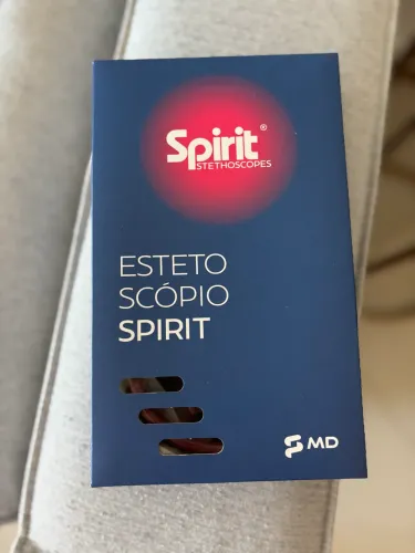 Estetoscópio Spirit Deluxe - Novo, nunca usado
