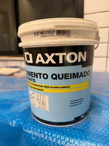 Axton cimento queimado platina 5kg
