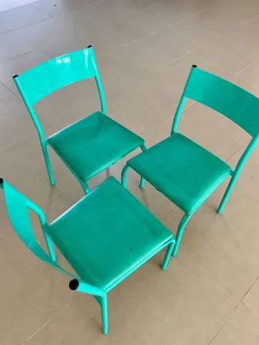 Mesa quadrada de vidro - tokstok
