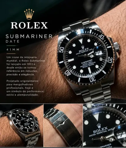 Relógio - Rolex Submanirer Date 41mm
