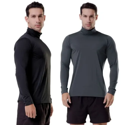 Camisa térmica gola alta