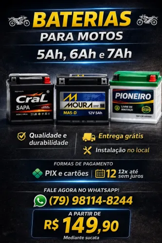 Baterias de moto