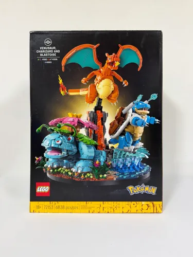 LEGO 72153 - Charizard, Blastoise e Venossauro Pokémon