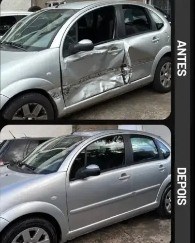 Oficina de funilaria chaparia e pintura portas de vans e Doblo 
