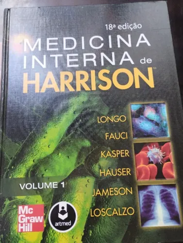 Livro de Medicina Interna Harrison 18a ed. Em portugues 