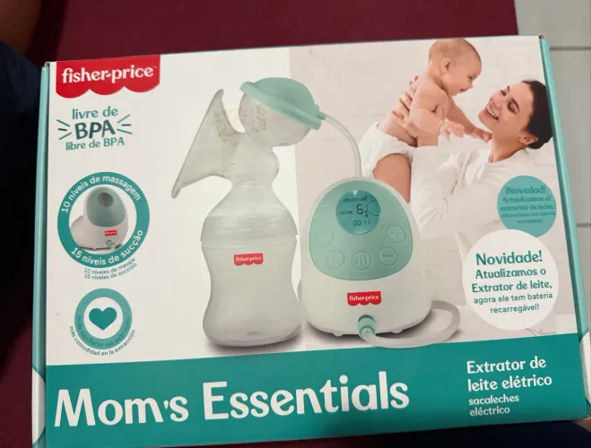 Bomba elétrica de tirar leite da Fisher Price
