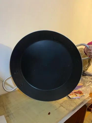 Tacho grande de alumínio com revestimento interno antiaderente (paellera)