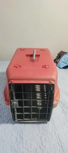 Caixa de transporte para cachorro ou gato - tamanho médio