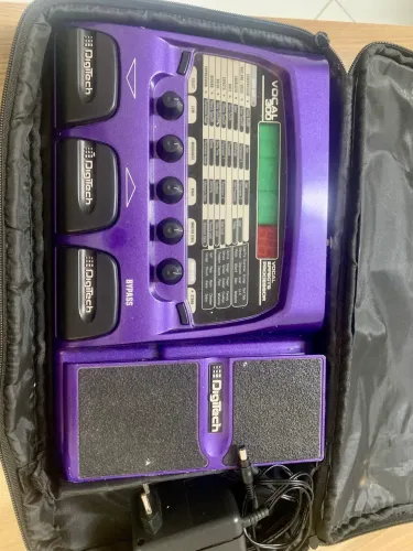 Pedal de voze efeitos digitech vocal 300