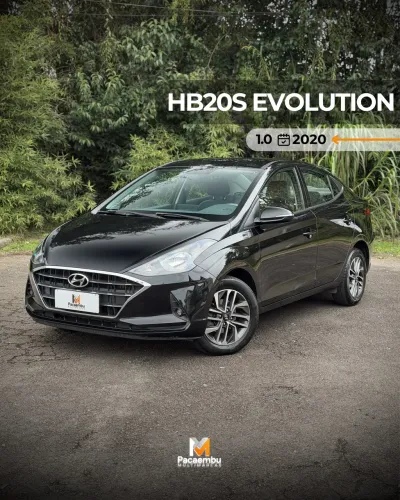 Hyundai HB20S Evolution 1.0 TB Flex 12V AUT 2020