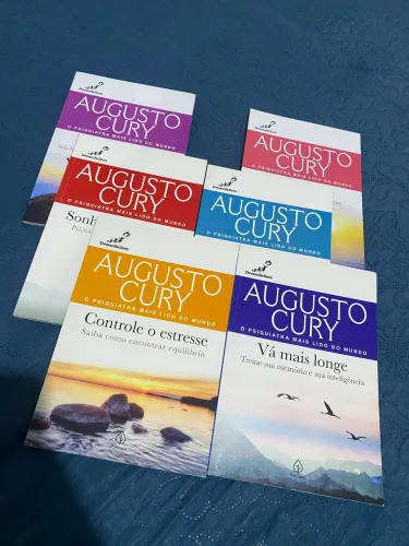 Coleção 6 livros Augusto cury