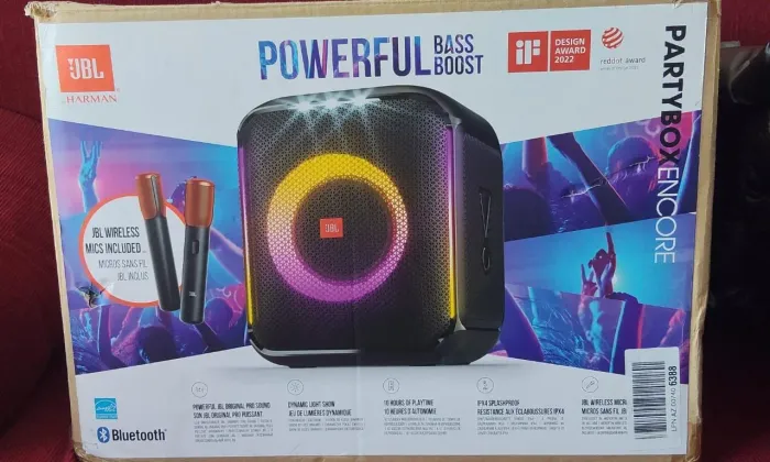 JBL Encore 2 microfones