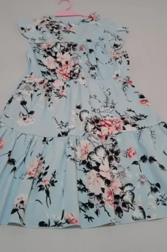 Vestido Floral Infantil Novo