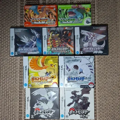 JOGOS ORIGINAIS JAPONESES DE POKÉMON - GBA E NINTENDO DS