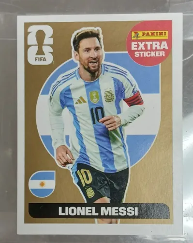 MESSI STICKER OURO 2026