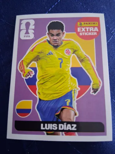Luis Diaz (EXTRA sticker) álbum da Copa