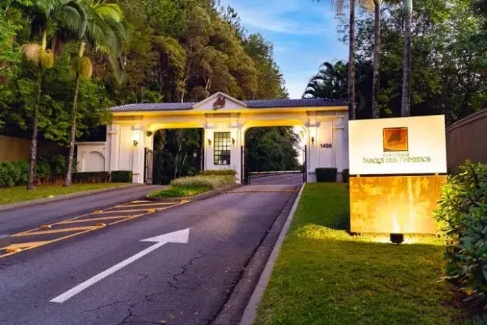 Jazigo modelo standard - Cemitério Parque dos Pinheiros - São Paulo