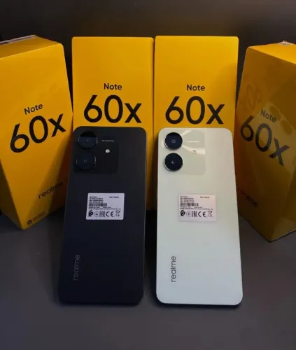Realme Note 60X (4G) 128/4 Preto Verde R$890,00