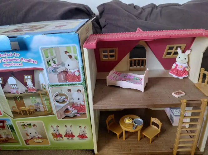 Minha primeira casa sylvanian families 