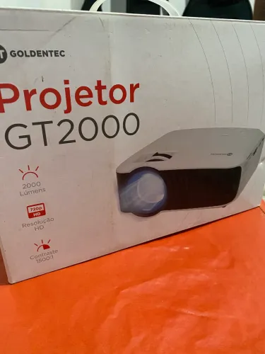 ? PROJETOR GOLDENTEC GT2000 - 2000 LÚMENS | HD 720P