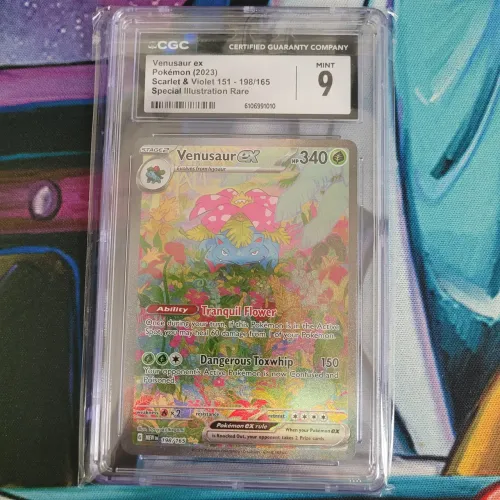 Venusaur ex 198/165 ( CGC 9 - mint)