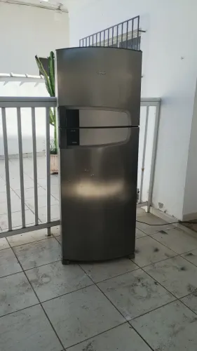 GELADEIRA FROSS FREE CÔNSUL AÇO INOX