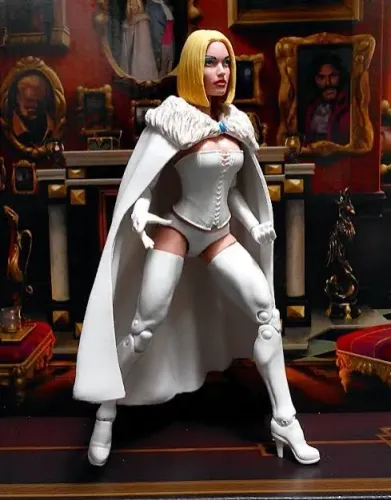 Marvel Legends Ema Frost clube do inferno rara