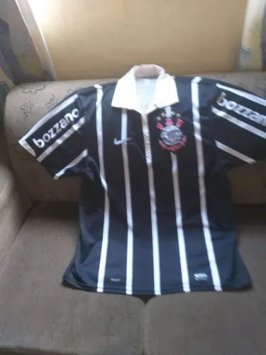 Camisa Corinthians Ronaldo 9 Nike Polo 2009 Tag Authentinc Original G Bozzano mangas